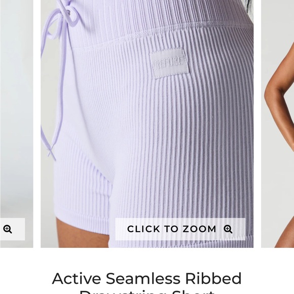 New size M Charlotte Russe active shorts - Picture 3 of 5